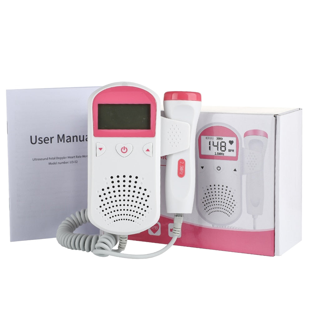 Fetal Doppler Sonoline B Ultrasound Baby Monitor Household Fetus Baby Heartbeat Detector Portable Baby Heart Rate Monitor 2.5MHz